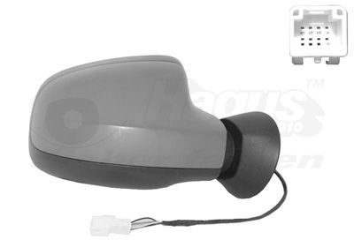 Išorinis veidrodėlis VAN WEZEL 1516818