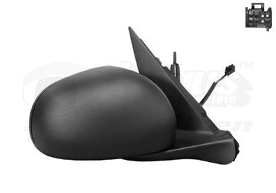 Išorinis veidrodėlis VAN WEZEL 1609804