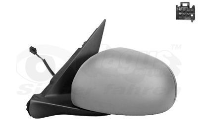 Išorinis veidrodėlis VAN WEZEL 1609807