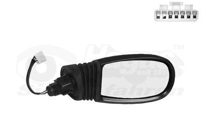 Išorinis veidrodėlis VAN WEZEL 1620806