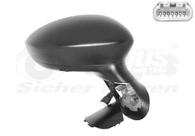 Išorinis veidrodėlis VAN WEZEL 1624808