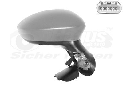 Išorinis veidrodėlis VAN WEZEL 1624818