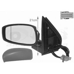 Išorinis veidrodėlis VAN WEZEL 1626817