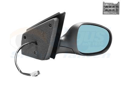 Išorinis veidrodėlis VAN WEZEL 1629808