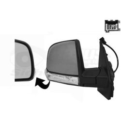 Išorinis veidrodėlis VAN WEZEL 1638808