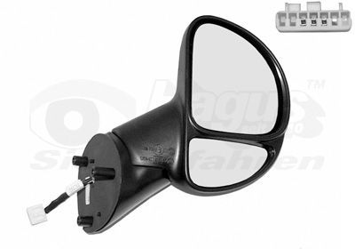 Išorinis veidrodėlis VAN WEZEL 1640806