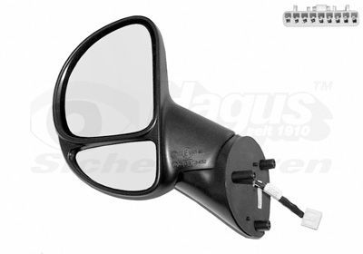 Išorinis veidrodėlis VAN WEZEL 1640817