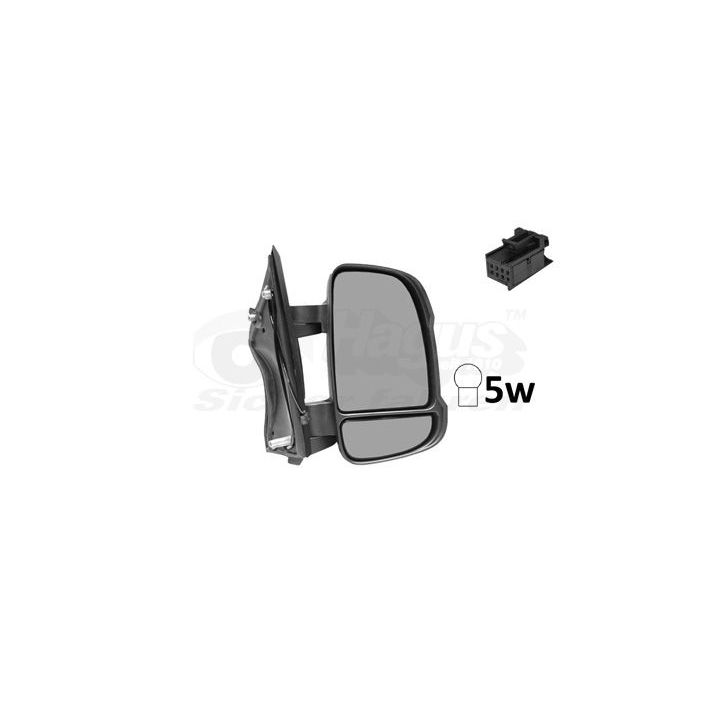 Išorinis veidrodėlis VAN WEZEL 1651802