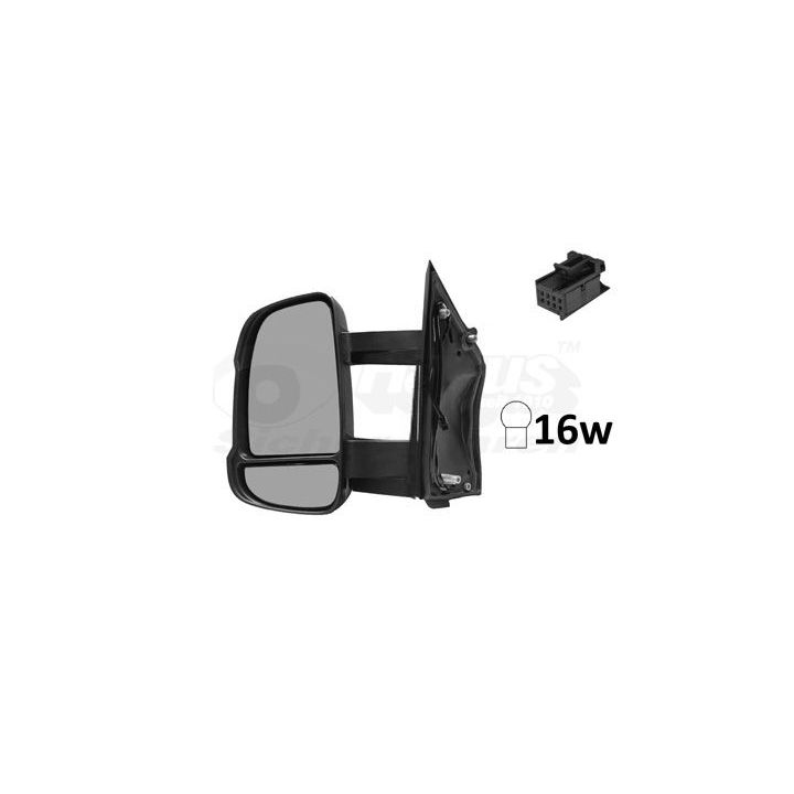 Išorinis veidrodėlis VAN WEZEL 1651811