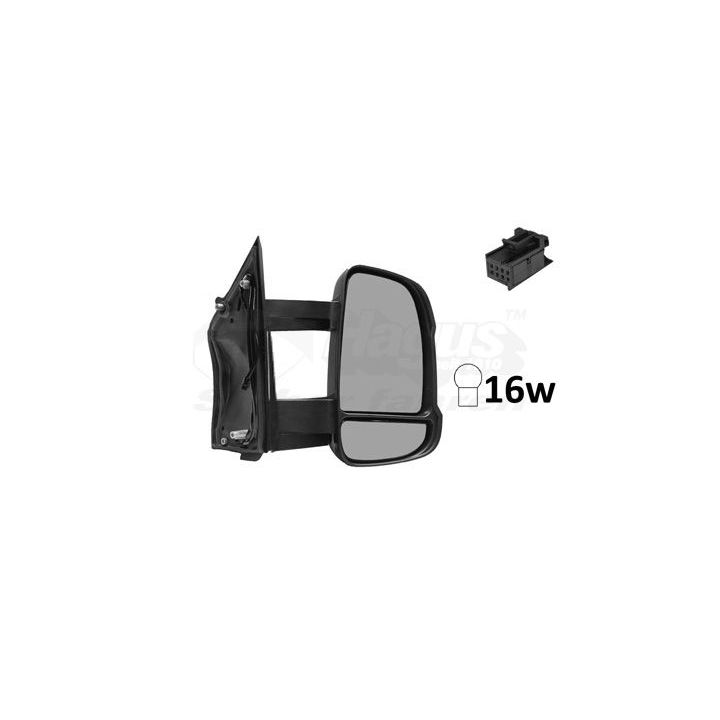 Išorinis veidrodėlis VAN WEZEL 1651812