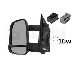 Išorinis veidrodėlis VAN WEZEL 1651815