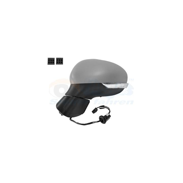 Išorinis veidrodėlis VAN WEZEL 1704817