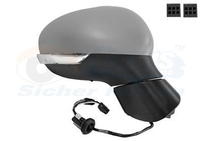 Išorinis veidrodėlis VAN WEZEL 1704818