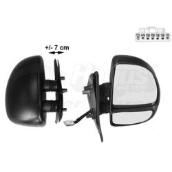 Išorinis veidrodėlis VAN WEZEL 1747808