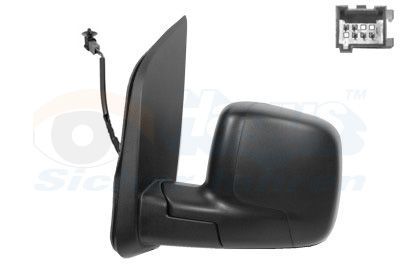 Išorinis veidrodėlis VAN WEZEL 1748807