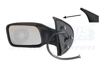 Išorinis veidrodėlis VAN WEZEL 1754808