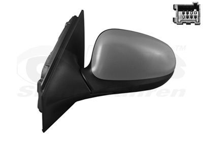 Išorinis veidrodėlis VAN WEZEL 1779807