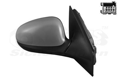 Išorinis veidrodėlis VAN WEZEL 1779808