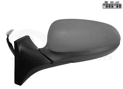 Išorinis veidrodėlis VAN WEZEL 1780807