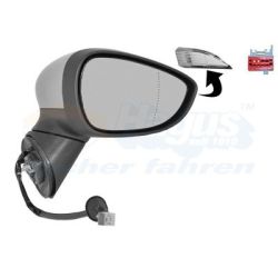 Išorinis veidrodėlis VAN WEZEL 1801808