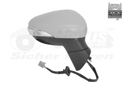 Išorinis veidrodėlis VAN WEZEL 1807806