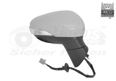 Išorinis veidrodėlis VAN WEZEL 1807808