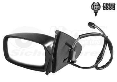 Išorinis veidrodėlis VAN WEZEL 1830807