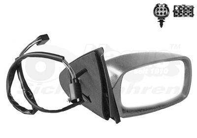 Išorinis veidrodėlis VAN WEZEL 1830818