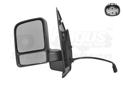 Išorinis veidrodėlis VAN WEZEL 1884807