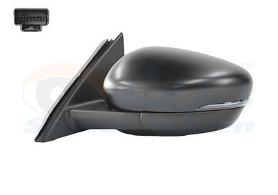 Išorinis veidrodėlis VAN WEZEL 1908807