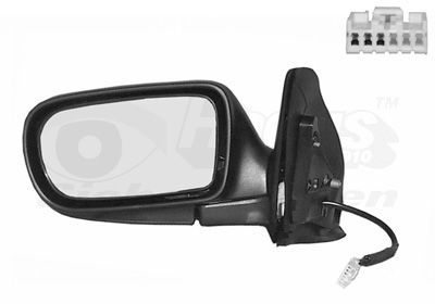 Išorinis veidrodėlis VAN WEZEL 2720805