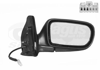 Išorinis veidrodėlis VAN WEZEL 2720806