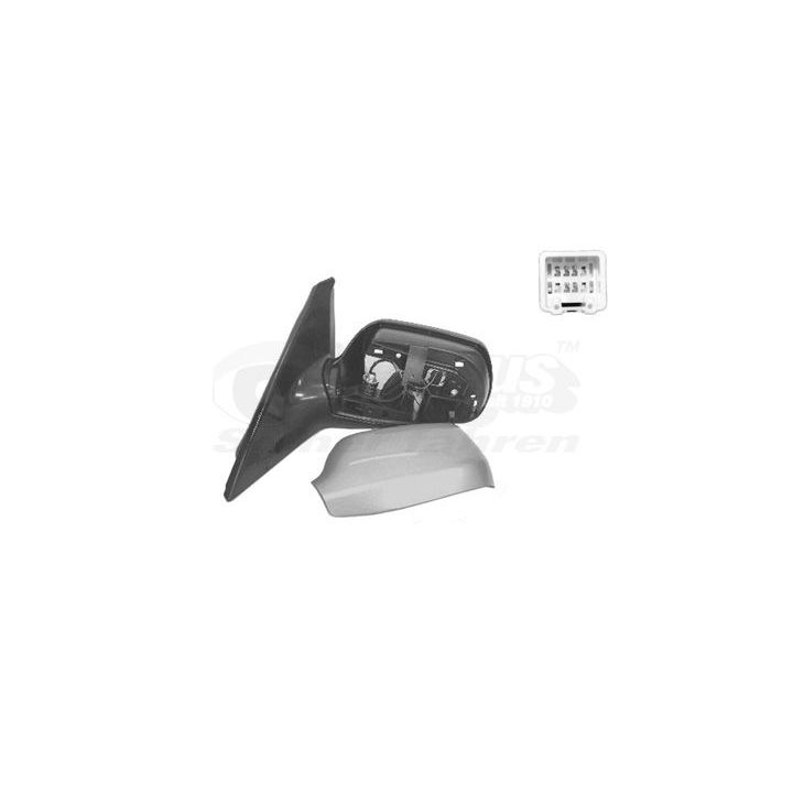 Išorinis veidrodėlis VAN WEZEL 2734817