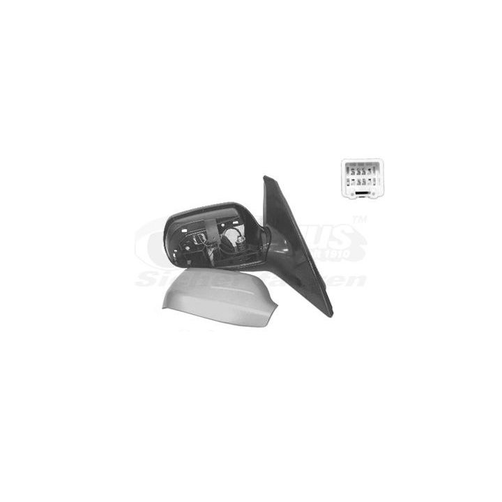 Išorinis veidrodėlis VAN WEZEL 2734818