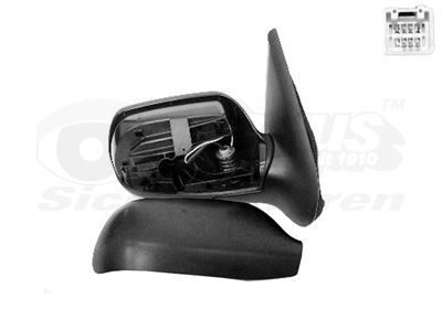 Išorinis veidrodėlis VAN WEZEL 2740808