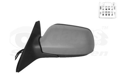 Išorinis veidrodėlis VAN WEZEL 2754807