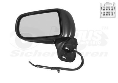 Išorinis veidrodėlis VAN WEZEL 2760807