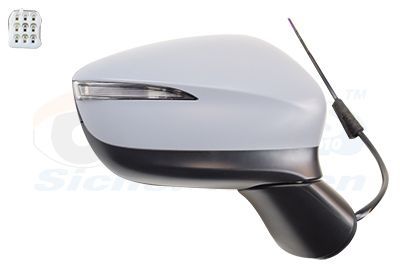 Išorinis veidrodėlis VAN WEZEL 2786808