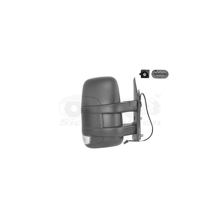 Išorinis veidrodėlis VAN WEZEL 2815802