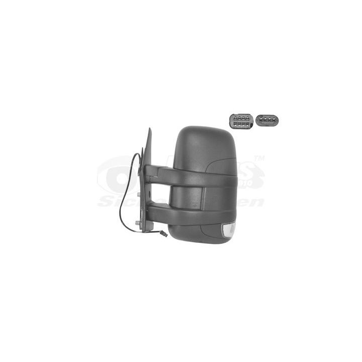 Išorinis veidrodėlis VAN WEZEL 2815807