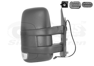 Išorinis veidrodėlis VAN WEZEL 2815808