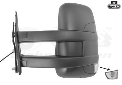 Išorinis veidrodėlis VAN WEZEL 2816811