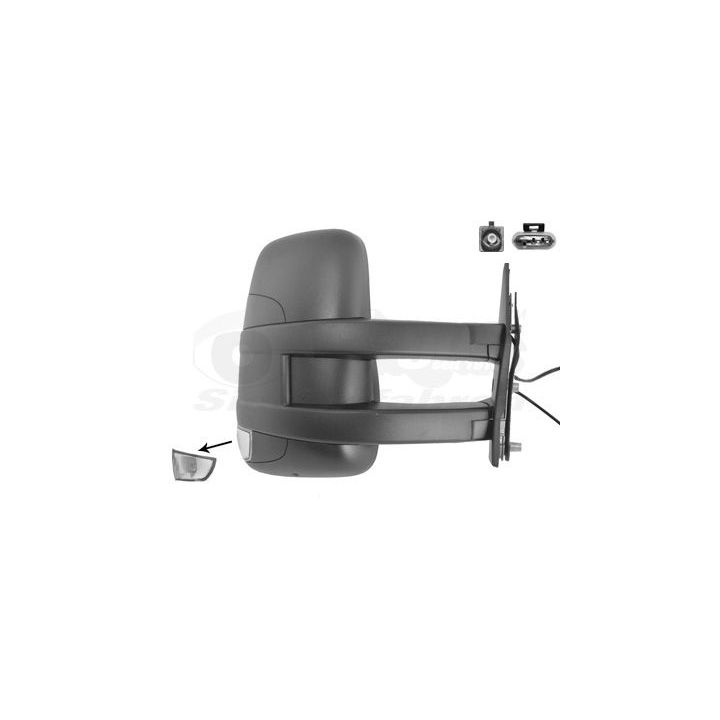 Išorinis veidrodėlis VAN WEZEL 2816812