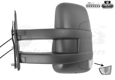 Išorinis veidrodėlis VAN WEZEL 2816817