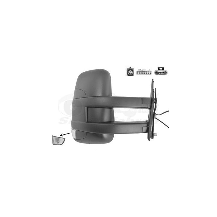 Išorinis veidrodėlis VAN WEZEL 2816818