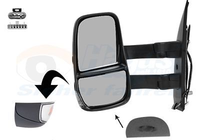 Išorinis veidrodėlis VAN WEZEL 2817817