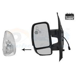 Išorinis veidrodėlis VAN WEZEL 3799827