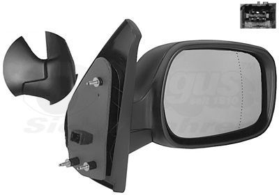 Išorinis veidrodėlis VAN WEZEL 4310818