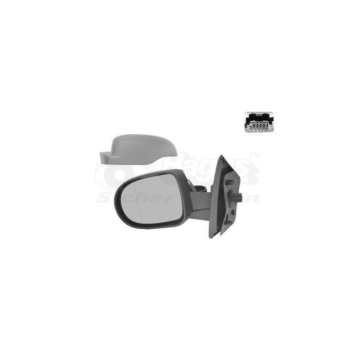 Išorinis veidrodėlis VAN WEZEL 4372817