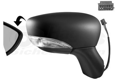 Išorinis veidrodėlis VAN WEZEL 4373806